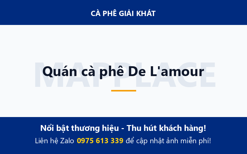 Quán cà phê De L'amour