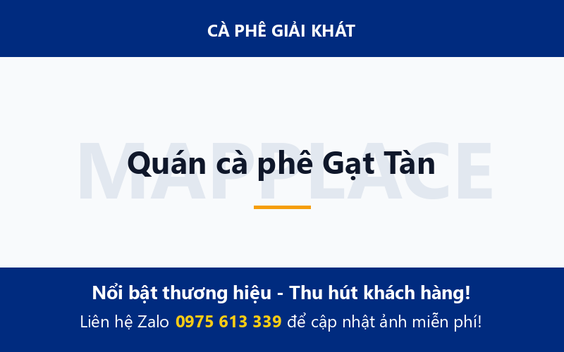Quán cà phê Gạt Tàn