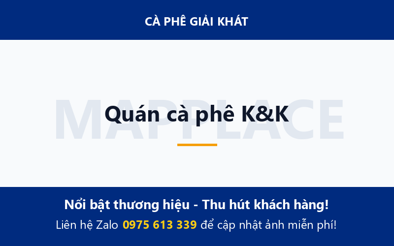 Quán cà phê K&K