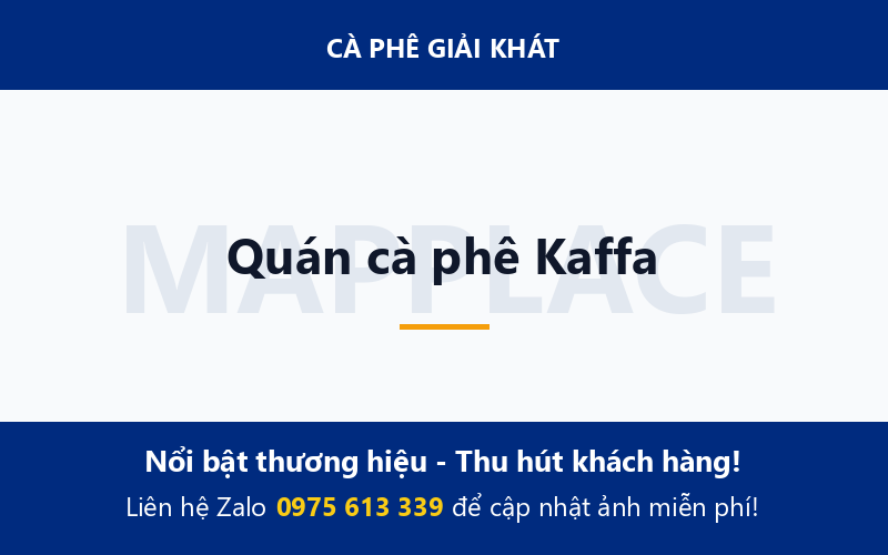 Quán cà phê Kaffa