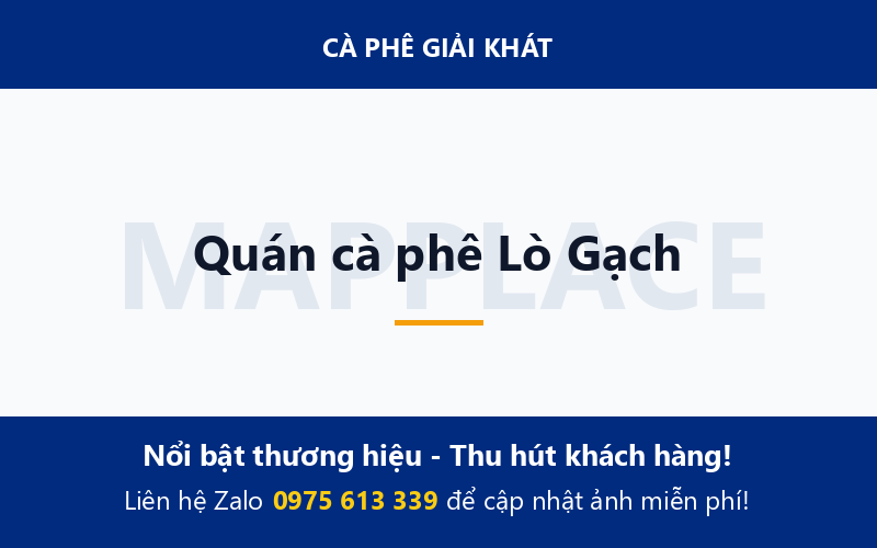 Quán cà phê Lò Gạch