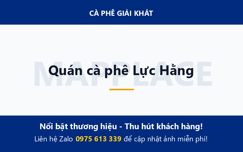 Quán cà phê Lực Hằng