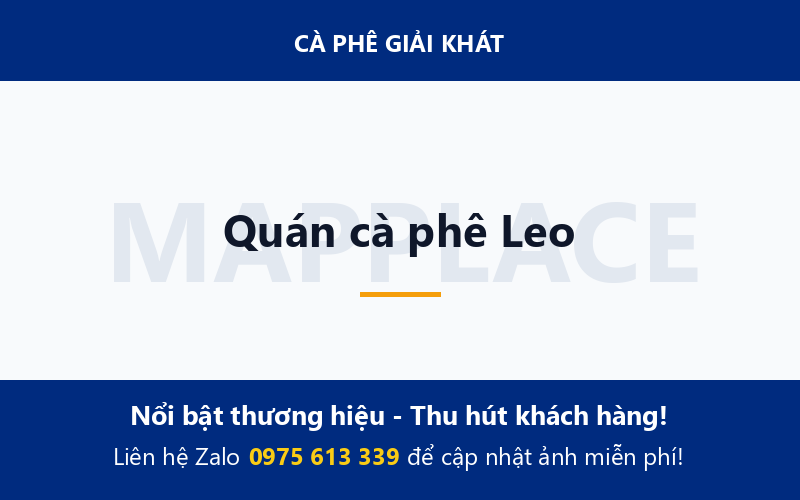 Quán cà phê Leo