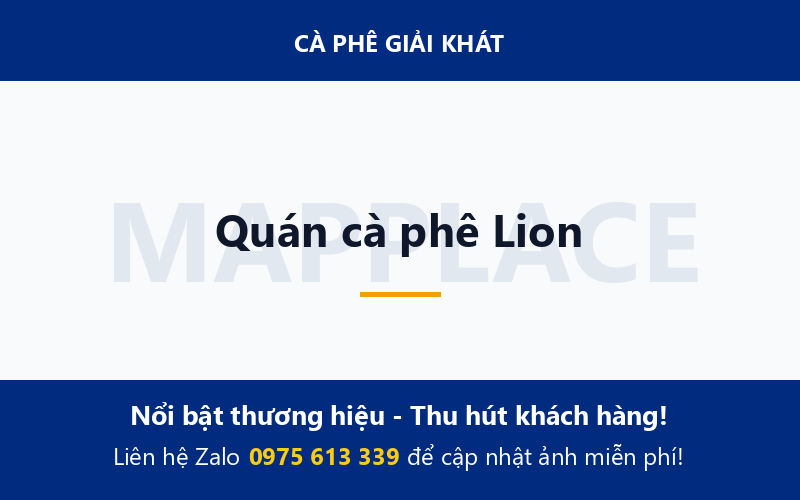 Quán cà phê Lion