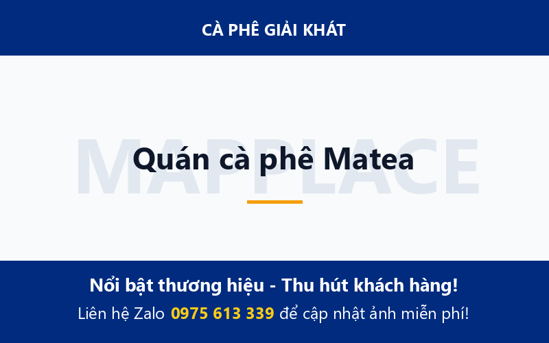 Quán cà phê Matea