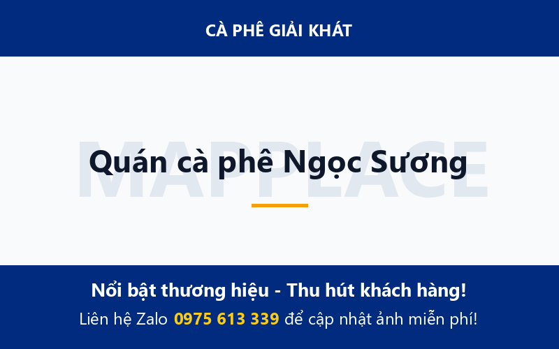 Quán cà phê Ngọc Sương