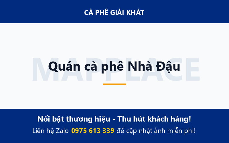 Quán cà phê Nhà Đậu