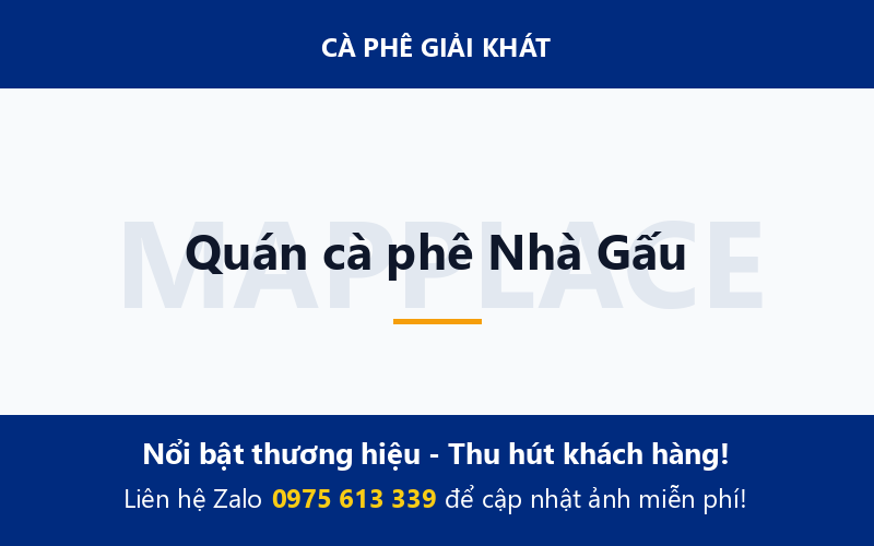 Quán cà phê Nhà Gấu