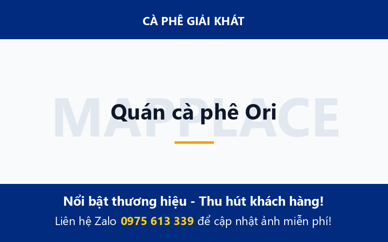 Quán cà phê Ori