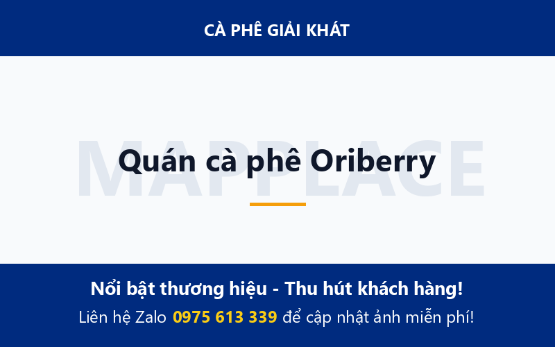 Quán cà phê Oriberry