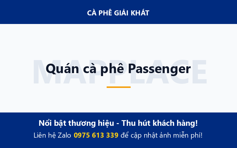 Quán cà phê Passenger
