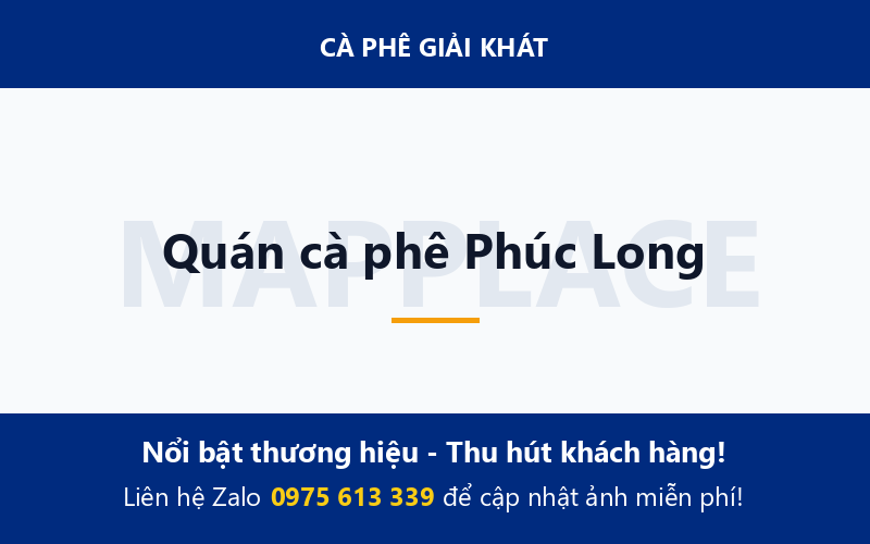 Quán cà phê Phúc Long