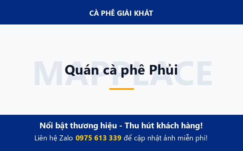 Quán cà phê Phủi