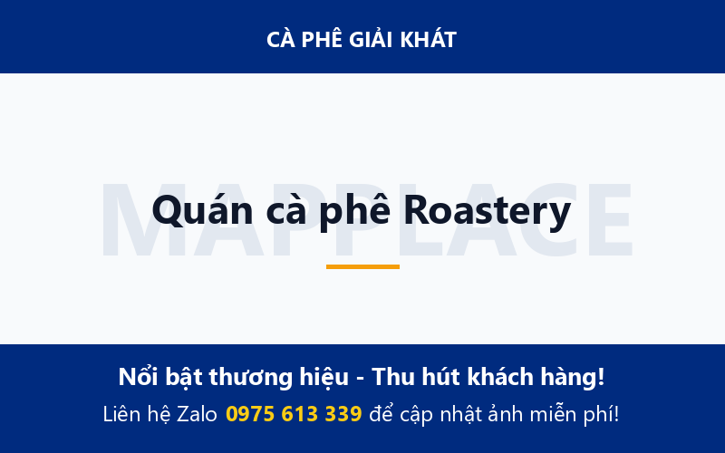 Quán cà phê Roastery