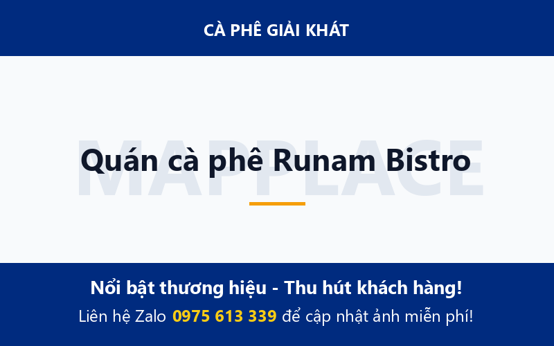 Quán cà phê Runam Bistro