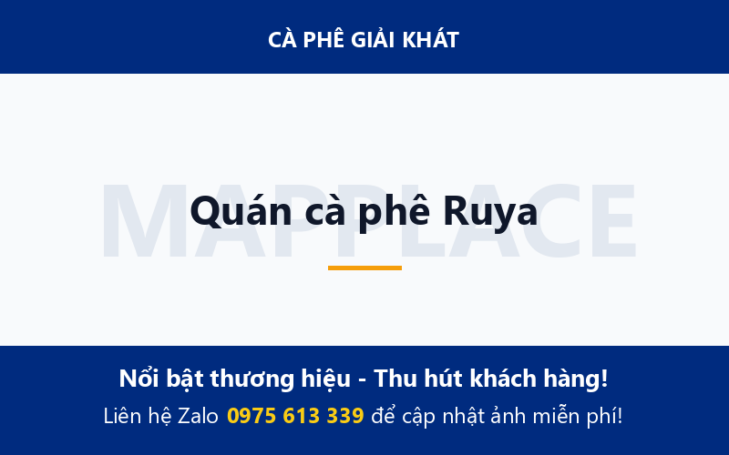 Quán cà phê Ruya
