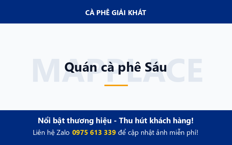 Quán cà phê Sáu