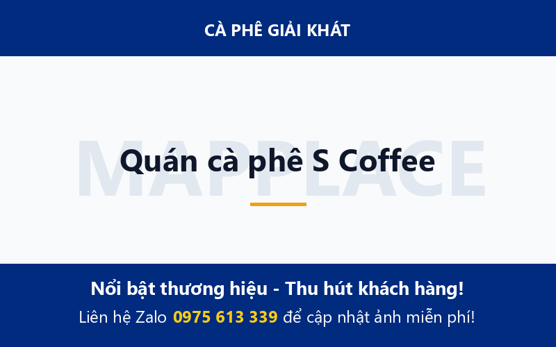 Quán cà phê S Coffee