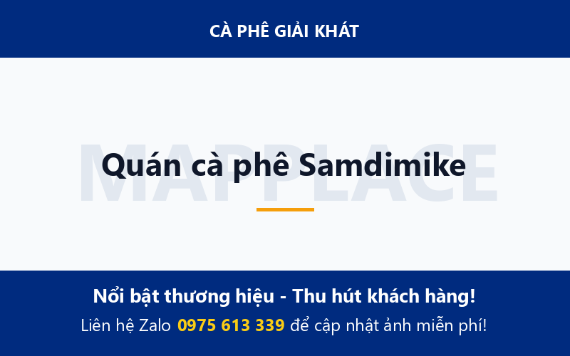 Quán cà phê Samdimike