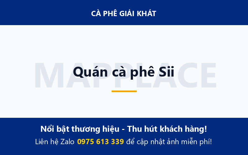 Quán cà phê Sii