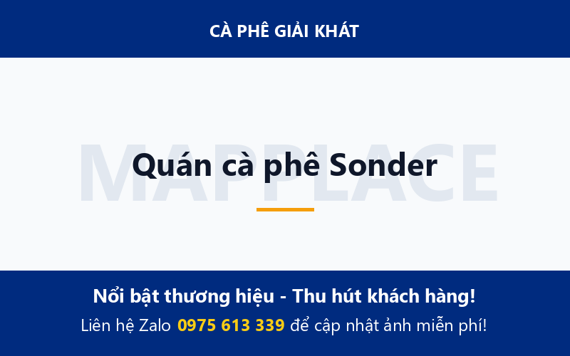 Quán cà phê Sonder
