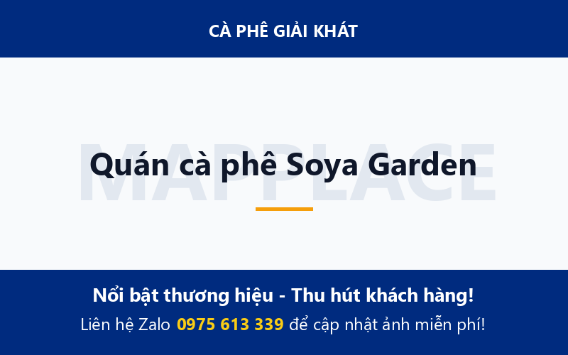Quán cà phê Soya Garden