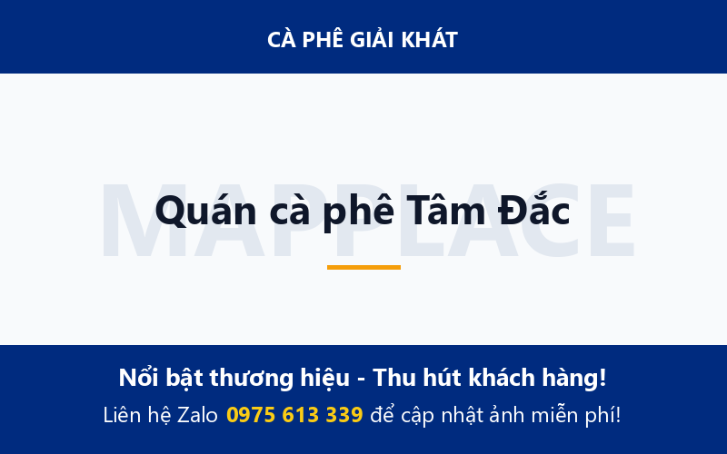 Quán cà phê Tâm Đắc