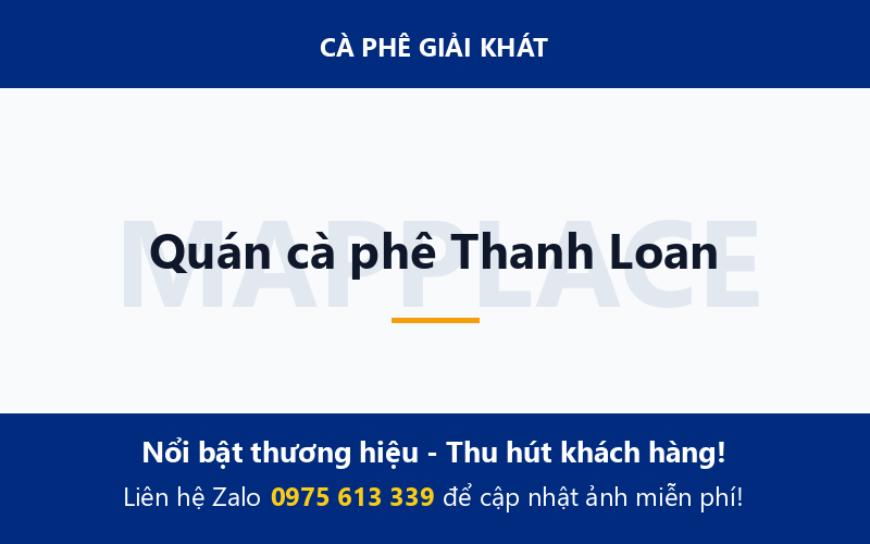 Quán cà phê Thanh Loan