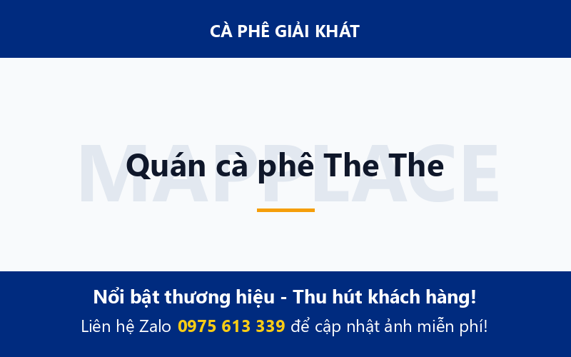 Quán cà phê The The