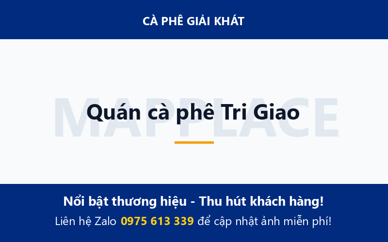 Quán cà phê Tri Giao