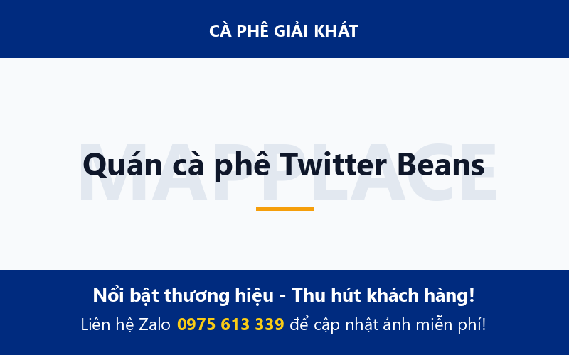 Quán cà phê Twitter Beans