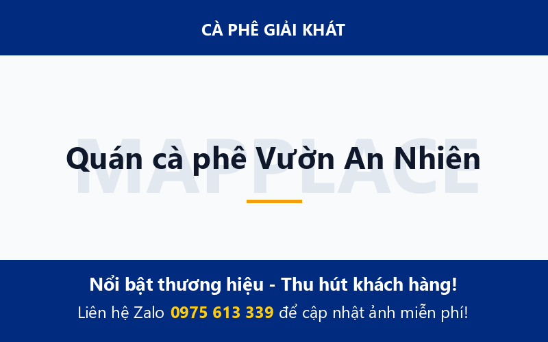 Quán cà phê Vườn An Nhiên