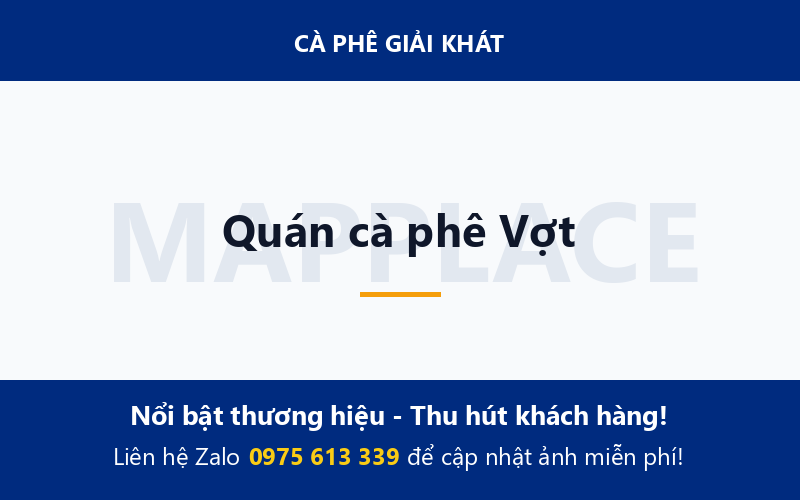 Quán cà phê Vợt