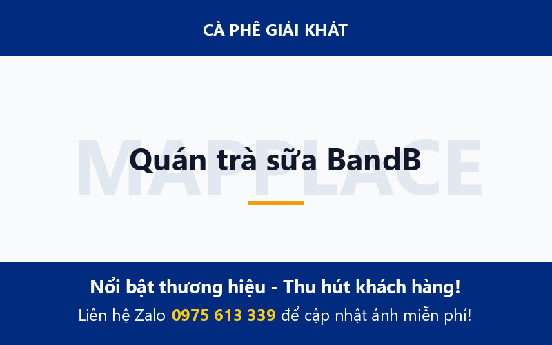 Quán trà sữa BandB