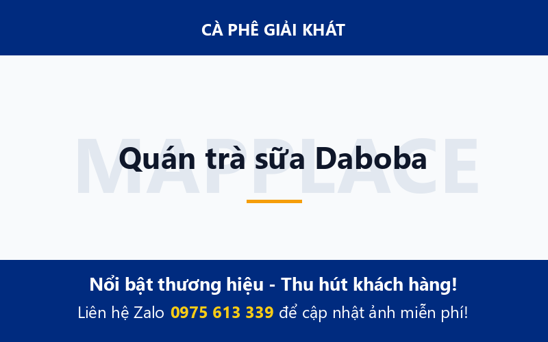 Quán trà sữa Daboba