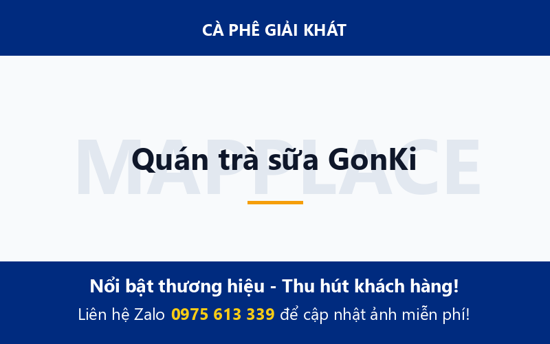 Quán trà sữa GonKi