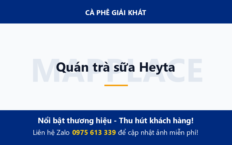 Quán trà sữa Heyta