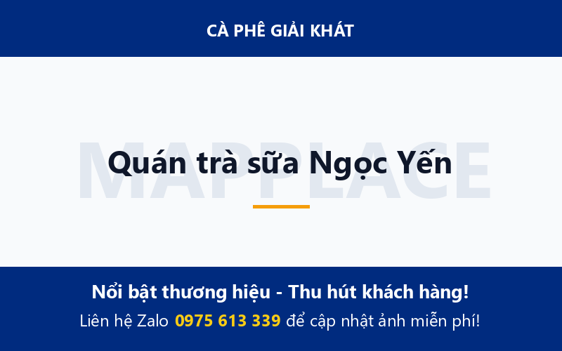 Quán trà sữa Ngọc Yến