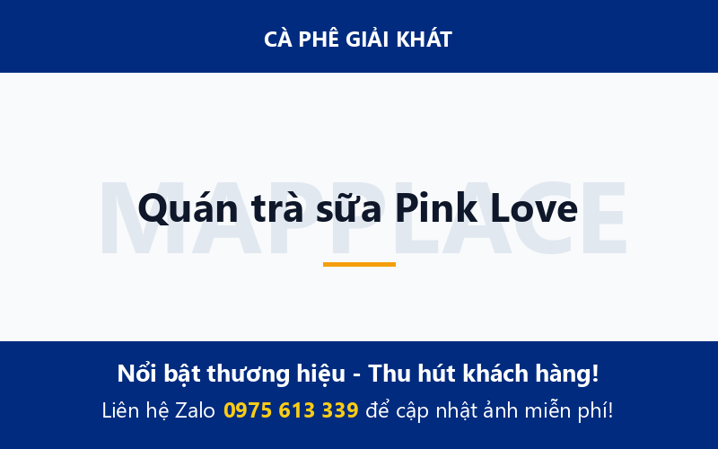 Quán trà sữa Pink Love
