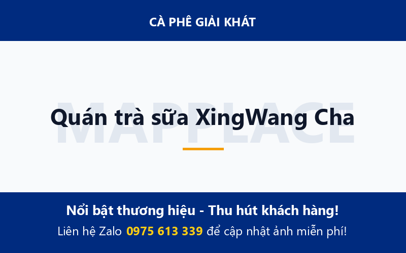 Quán trà sữa XingWang Cha