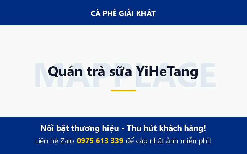 Quán trà sữa YiHeTang