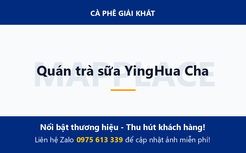 Quán trà sữa YingHua Cha