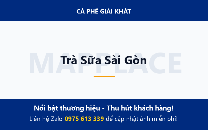 Trà Sữa Sài Gòn