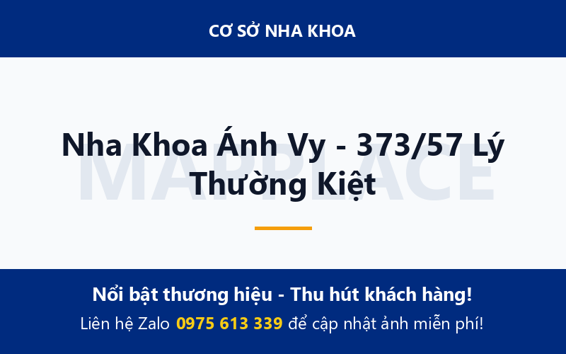 Nha Khoa Ánh Vy - 373/57 Lý Thường Kiệt
