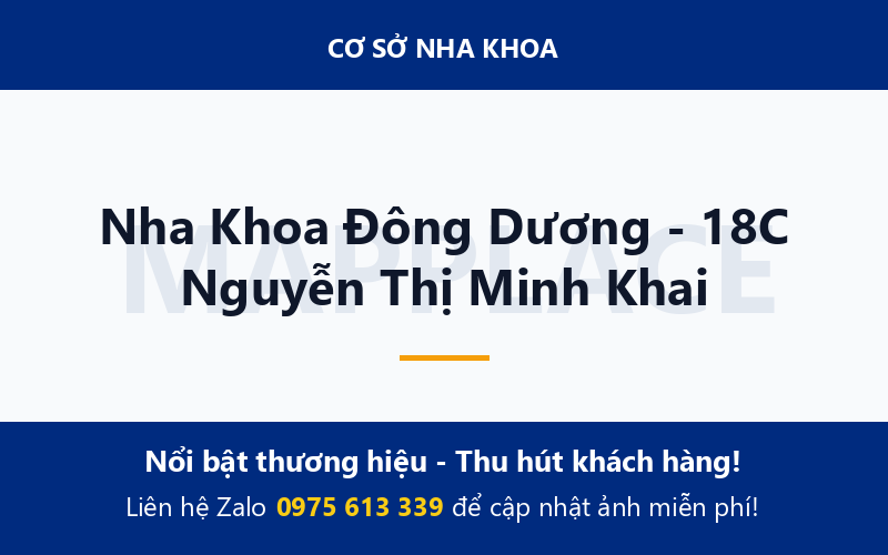 Nha Khoa Đông Dương - 18C Nguyễn Thị Minh Khai