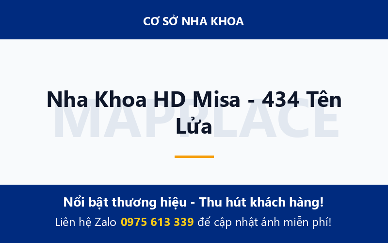 Nha Khoa HD Misa - 434 Tên Lửa