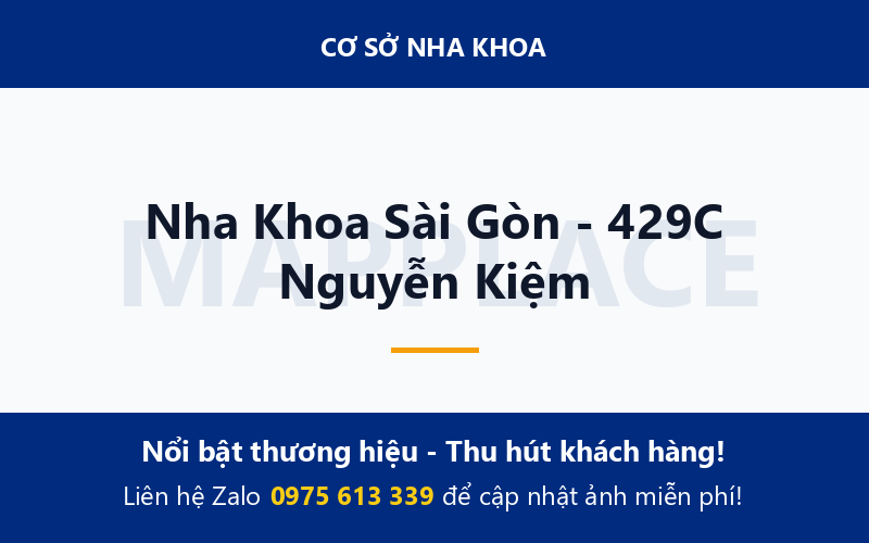 Nha Khoa Sài Gòn - 429C Nguyễn Kiệm