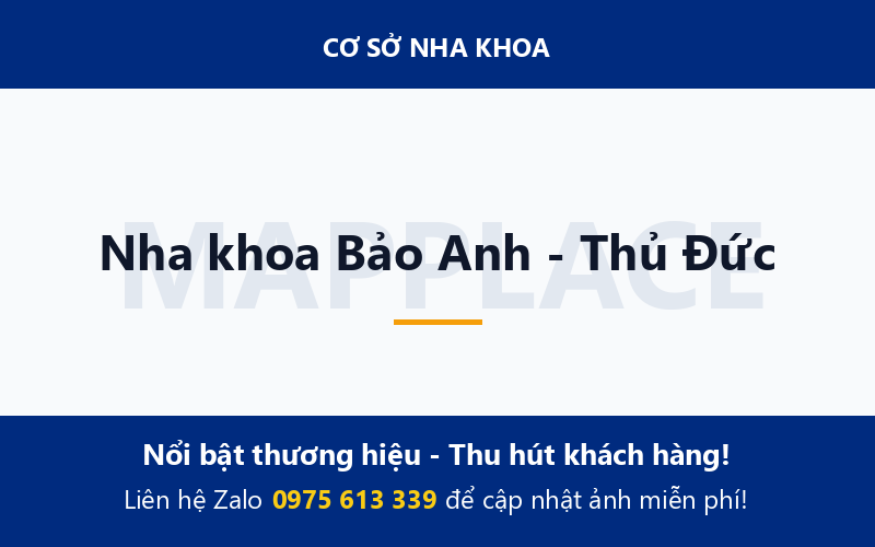 Nha khoa Bảo Anh - Thủ Đức