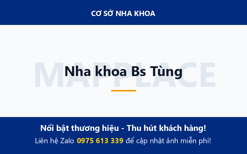 Nha khoa Bs Tùng