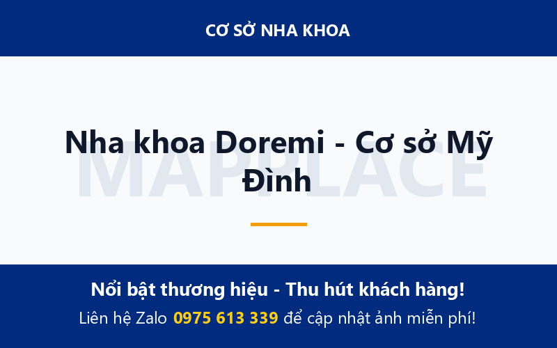 Nha khoa Doremi - Cơ sở Mỹ Đình